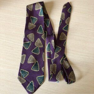 💕2/$16💕Giorgio Benelli Cravatte 100 % Silk Pattern Tie